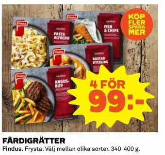 Coop Färdigrätter erbjuda
