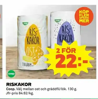Coop Riskakor erbjuda