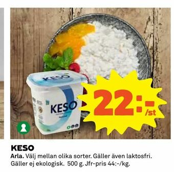 Coop Keso erbjuda