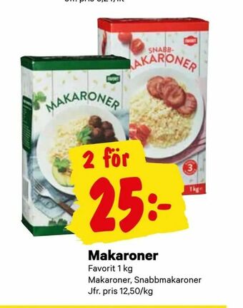City Gross Makaroner erbjuda