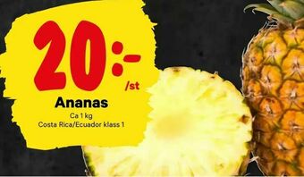 City Gross Ananas erbjuda