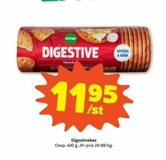 Stora Coop Digestivekex erbjuda