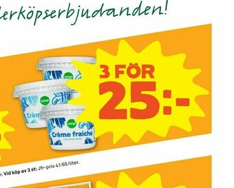 Stora Coop Crème fraiche erbjuda