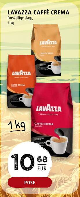 Scandinavian Park Lavazza caffè crema erbjuda