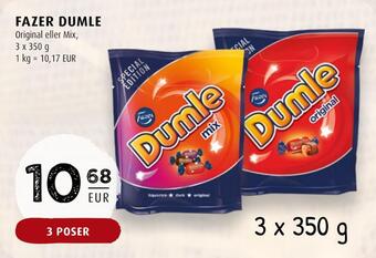 Scandinavian Park Fazer dumle erbjuda