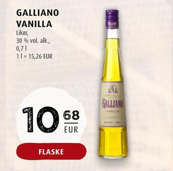 Scandinavian Park Galliano vanilla erbjuda