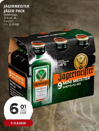 Scandinavian Park Jägermeister jäger pack erbjuda