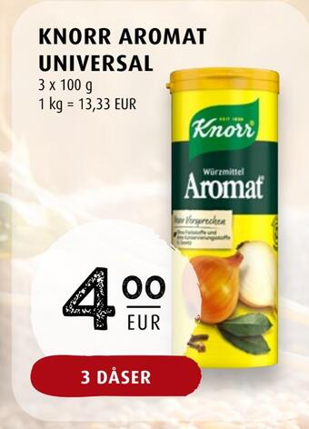 Scandinavian Park Knorr aromat universal erbjuda