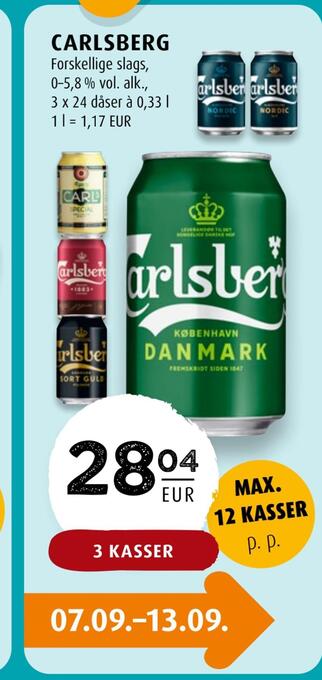 Scandinavian Park Carlsberg erbjuda