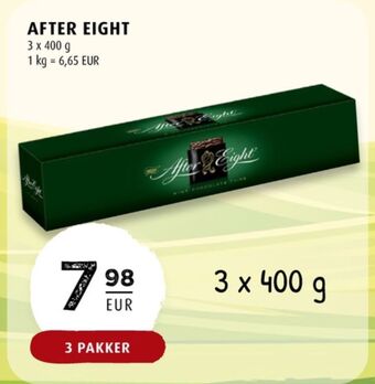 Scandinavian Park After eight chokladask erbjuda