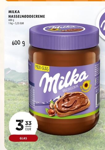 Scandinavian Park Milka chokladpålägg erbjuda