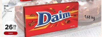 Scandinavian Park Daim chokladask erbjuda