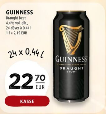Scandinavian Park Guinness öl erbjuda