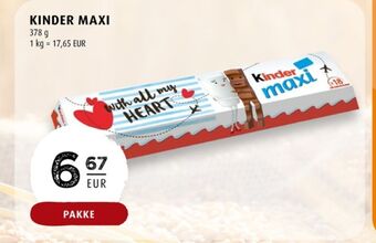 Scandinavian Park Maxi choklad erbjuda