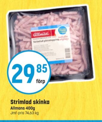 Eurocash Allmans toppings erbjuda