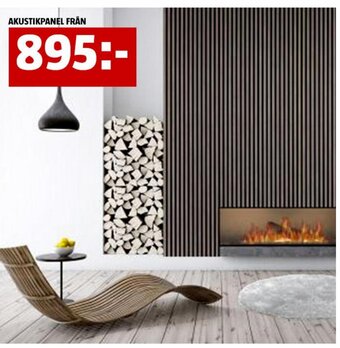 Bauhaus AKUSTIKPANEL FRÅN erbjuda