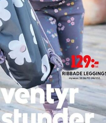 ICA Maxi RIBBADE LEGGINGS erbjuda