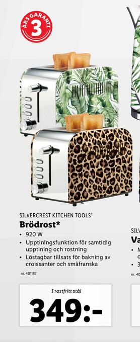 Lidl Brödrost erbjuda