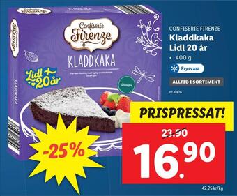 Lidl Kladdkaka lidl 20 år erbjuda