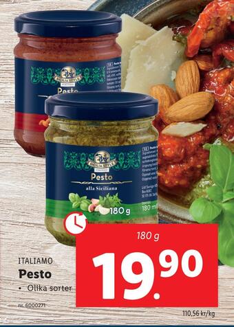 Lidl Pesto erbjuda