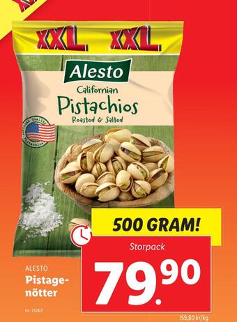 Lidl Pistagenötter erbjuda