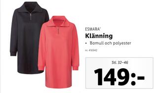 Lidl Klänning erbjuda