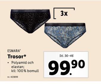 Lidl Trosor erbjuda