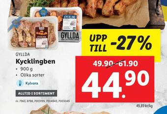 Lidl Kycklingben erbjuda