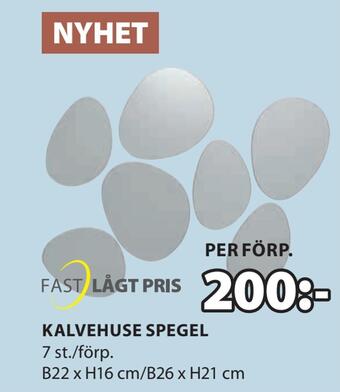 JYSK Kalvehuse spegel erbjuda
