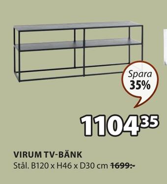 JYSK Virum tv-bänk erbjuda