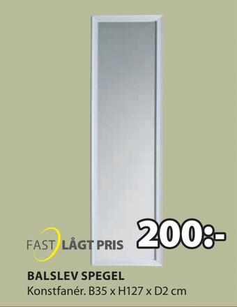 JYSK Balslev spegel erbjuda