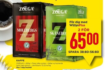 KAFFE ZOÉGAS • 450g