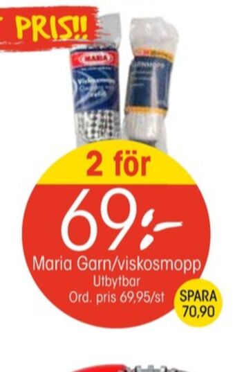 EKO Maria mopphuvud erbjuda