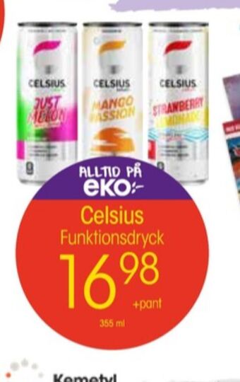 EKO Tropical twist energidryck erbjuda