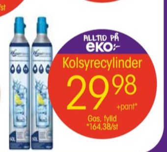 EKO Wassermaxx kolsyrepatron erbjuda