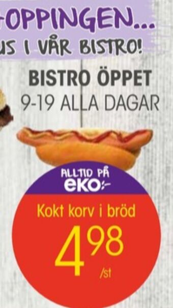 EKO Eko restaurang erbjuda