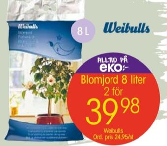 EKO Weibull blom- & såjord erbjuda