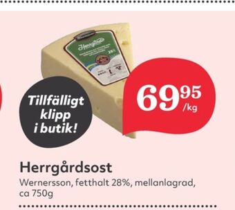 Hemköp Wernerssons herrgård erbjuda