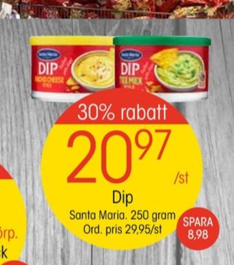 EKO Santa maria dip erbjuda