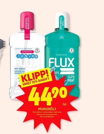ICA Kvantum Flux munskölj erbjuda