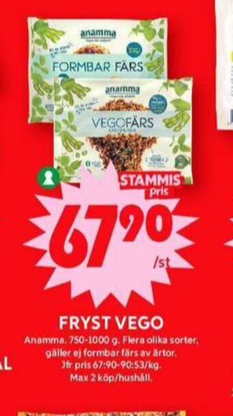 Anamma gott & grönt vegofärs