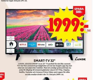 ICA Maxi Luxor tv erbjuda