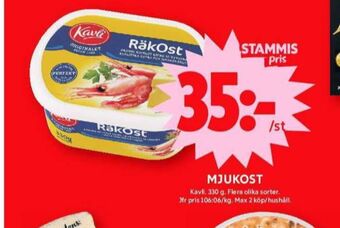 ICA Maxi Fjällbrynt mjukost erbjuda
