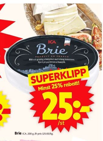 ICA Supermarket Ica brie erbjuda