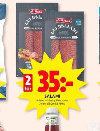 ICA Kvantum Grilstad salami erbjuda