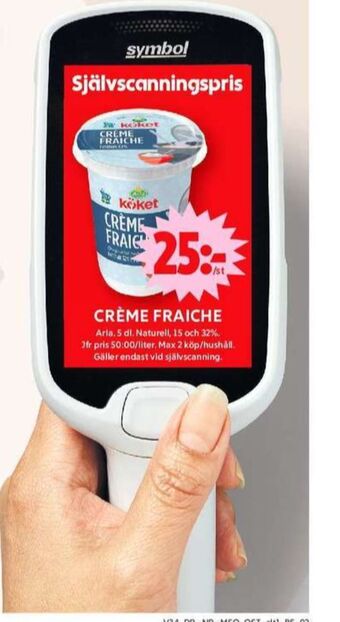 ICA Maxi Arla köket crème fraiche erbjuda