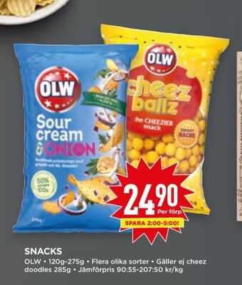Willys Hemma Olw chips erbjuda