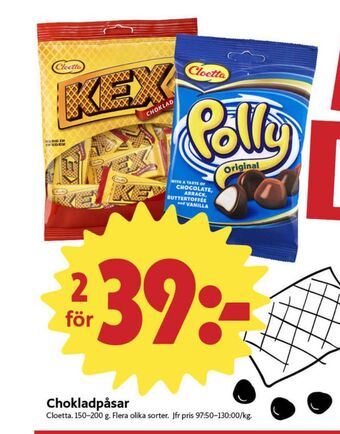 ICA Nära Kexchoklad godispåsar erbjuda