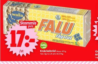 Falu råg-rut knäckebröd