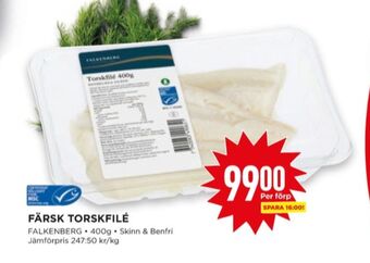 Willys Falkenberg seafood sejfiléer erbjuda